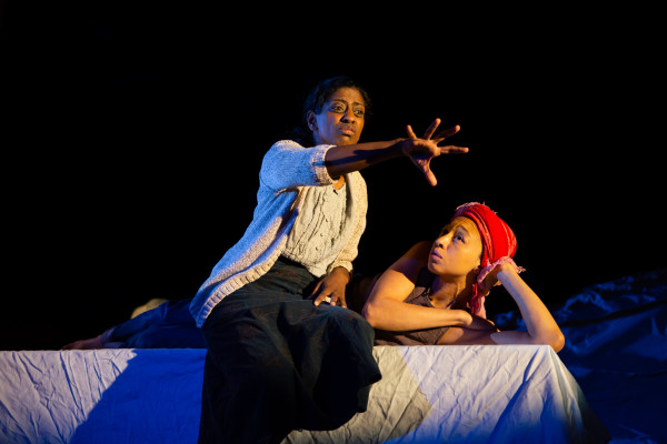 Nadia Nadarajah & Charmaine Wombwell in Going Through. Photography by Ali Wright