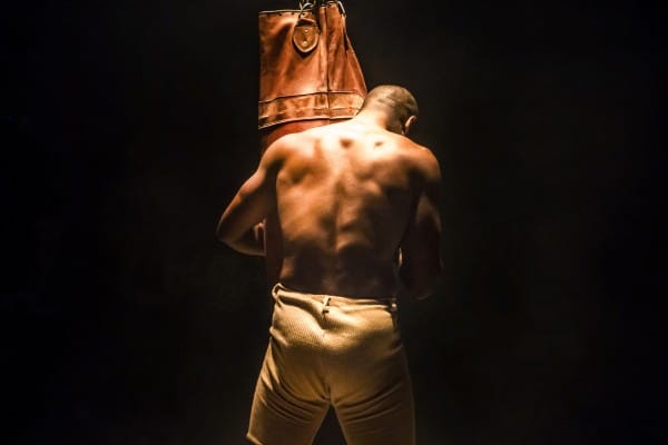 Nicholas Pinnock in The Royale, March 2015, Bush Theatre | Production photograph by Helen Murray