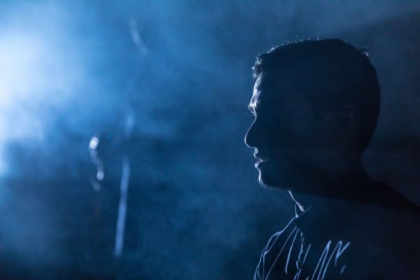 Danny Ashok and Darren Kuppan in Guards at the Taj at the Bush Theatre 2017